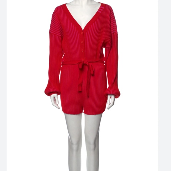 Brand New adidas x Ivy Park 2-Tone KNIT ROMPER - Picture 5 of 16